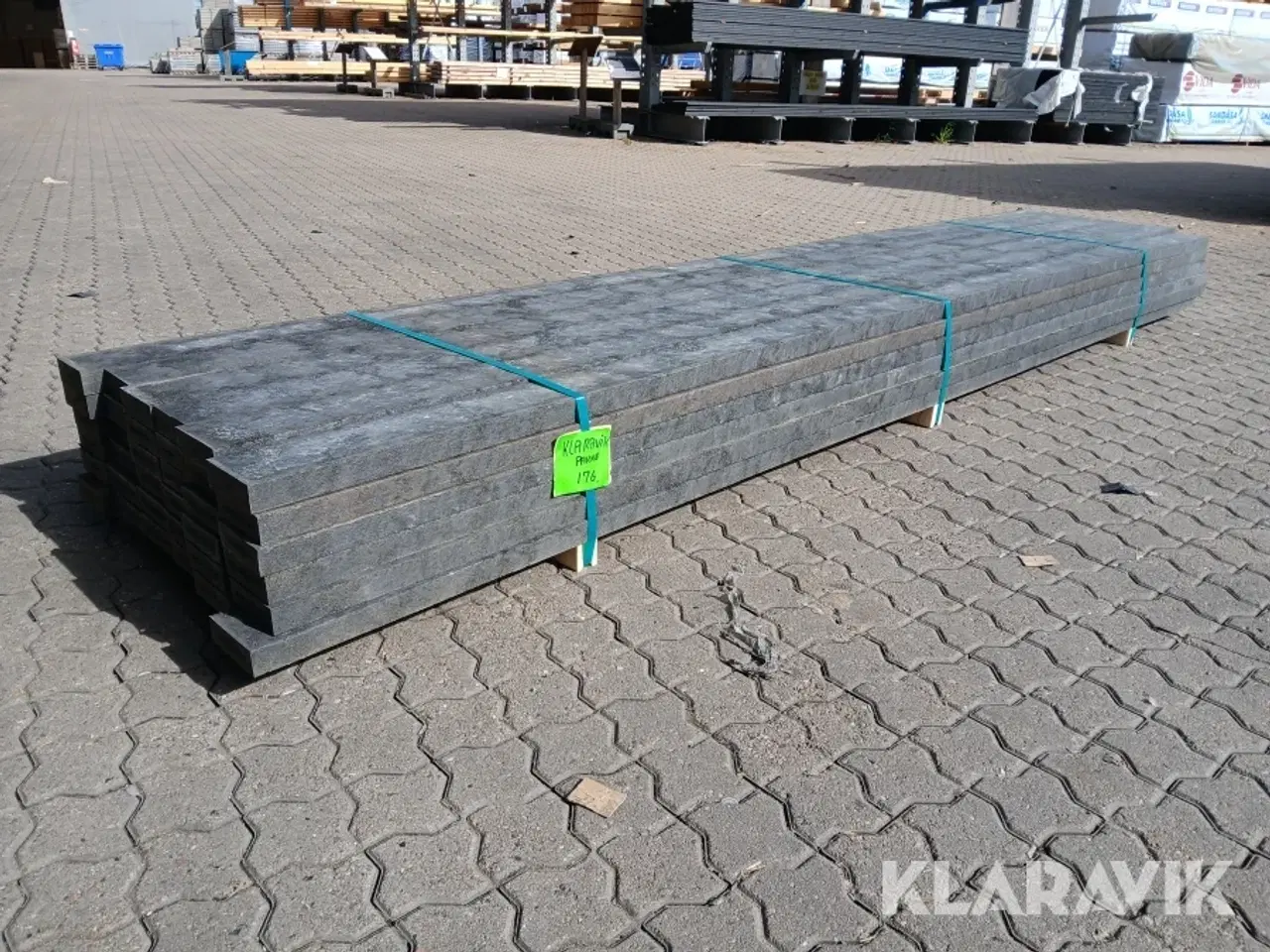 Billede 4 - Retextil planker sort fremstillet af genbrugs materiale
