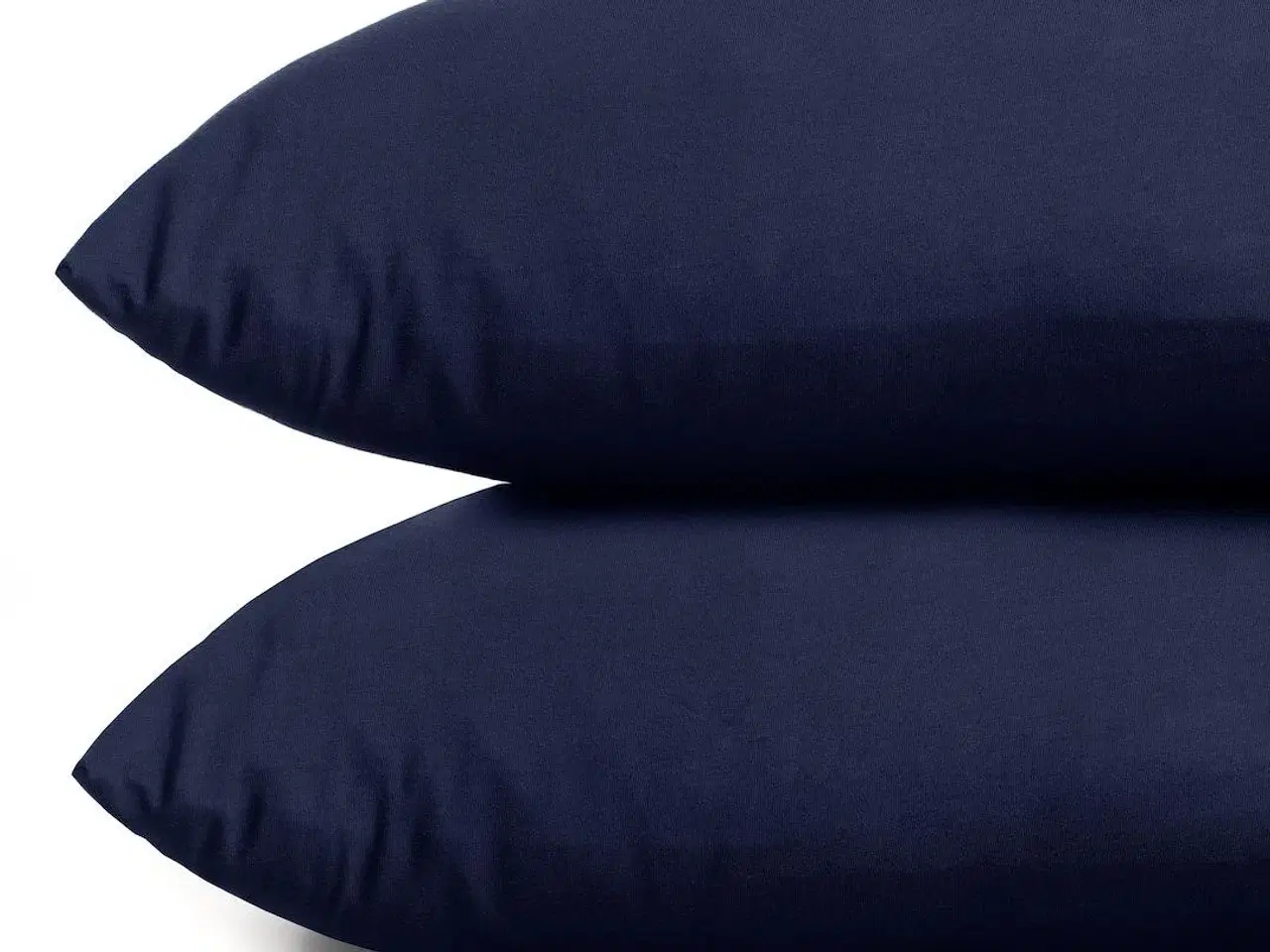 Billede 6 - DecoKing Amber pudebetræk 40×120 cm – marineblå jersey, sæt af 2