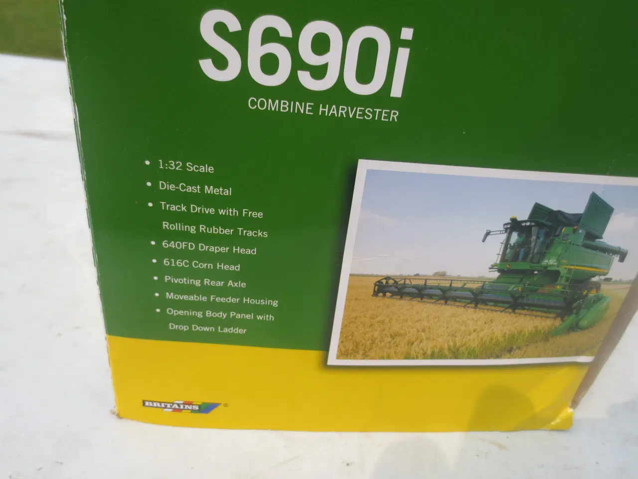 Billede 5 - 1 stk Ny John Deere S 690 I Mejetærsker 