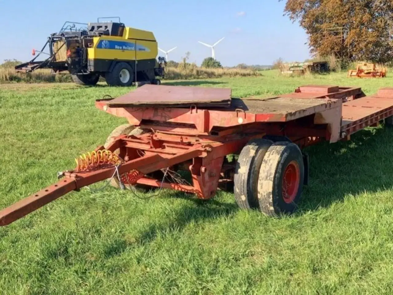 Billede 1 - Landbrugsudstyr Bådvogn/halmvogn