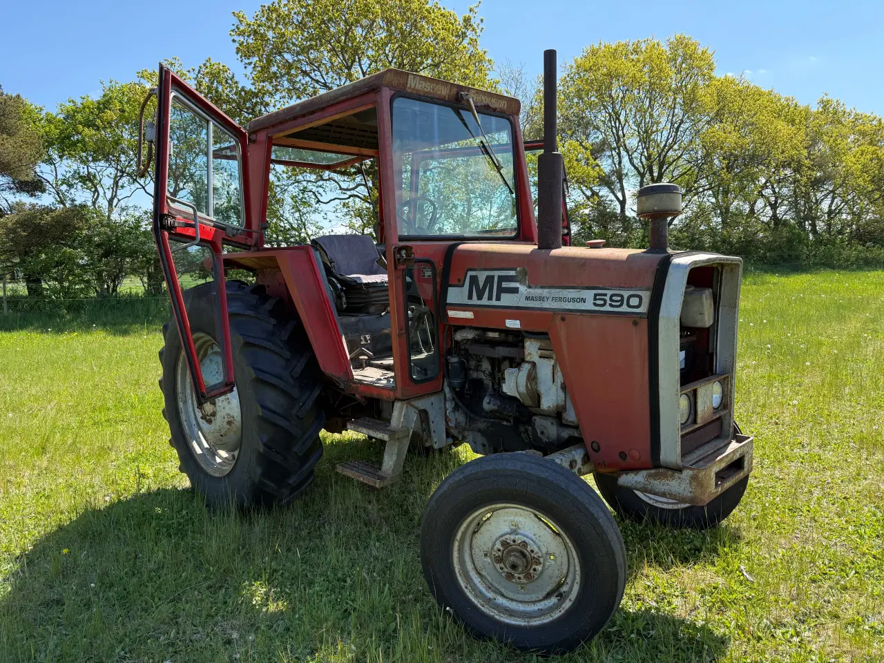 Billede 2 - Traktor, MF 590, Massey Ferguson