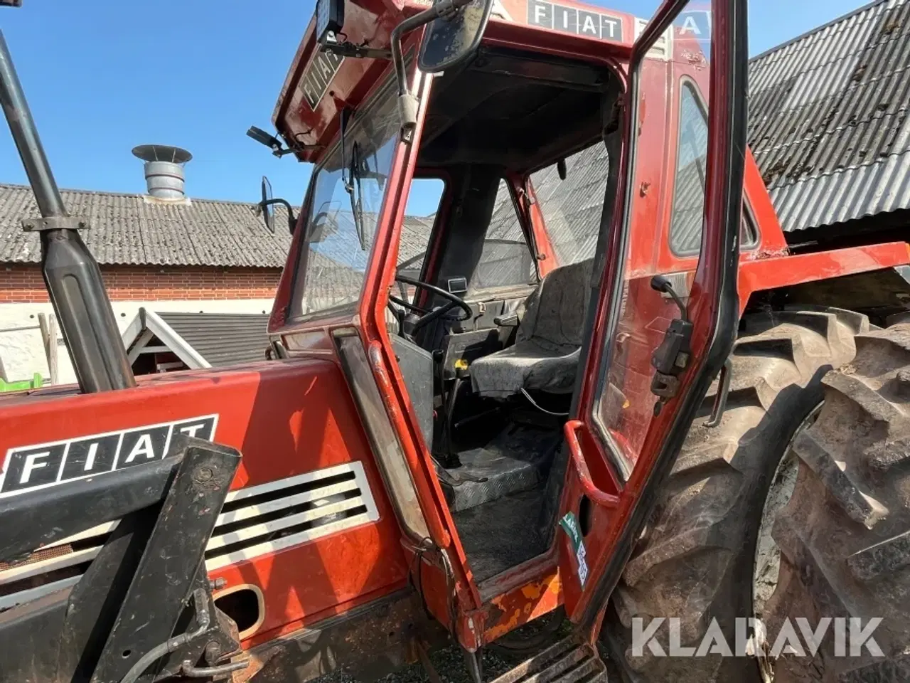 Billede 6 - Traktor Fiat 780 med frontlæsser og Tvillingehjul