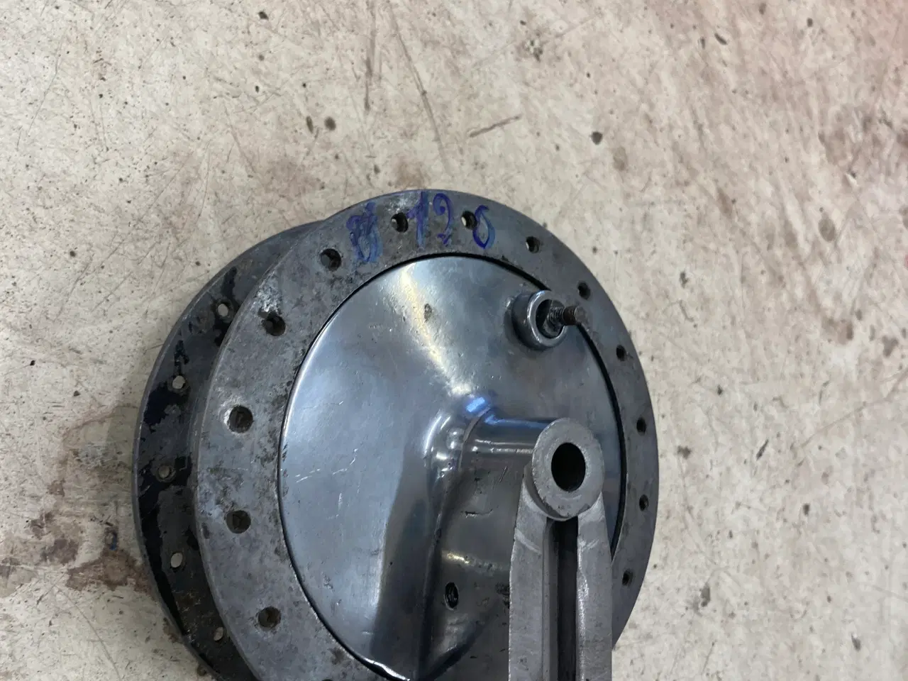 Billede 5 - Hjul nav Grimeca passer til fantic chopper