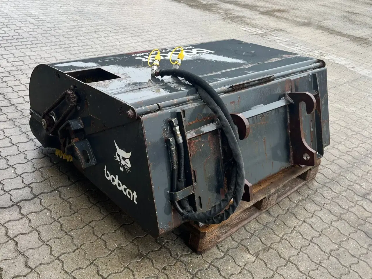Billede 7 - Bobcat 150cm  hydraulisk opsamler kost