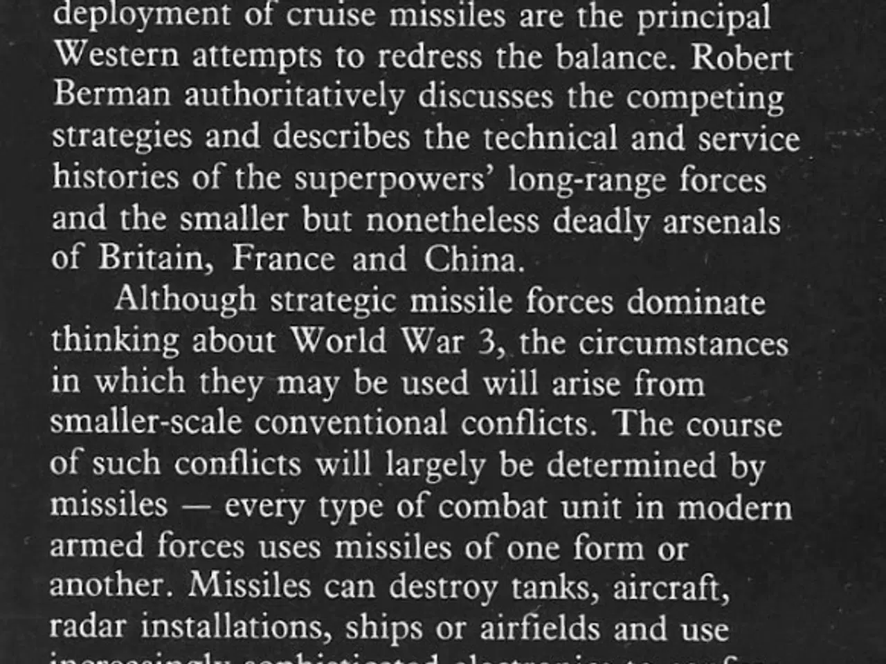 Billede 2 - Rockets and Missiles of World War III by Berman