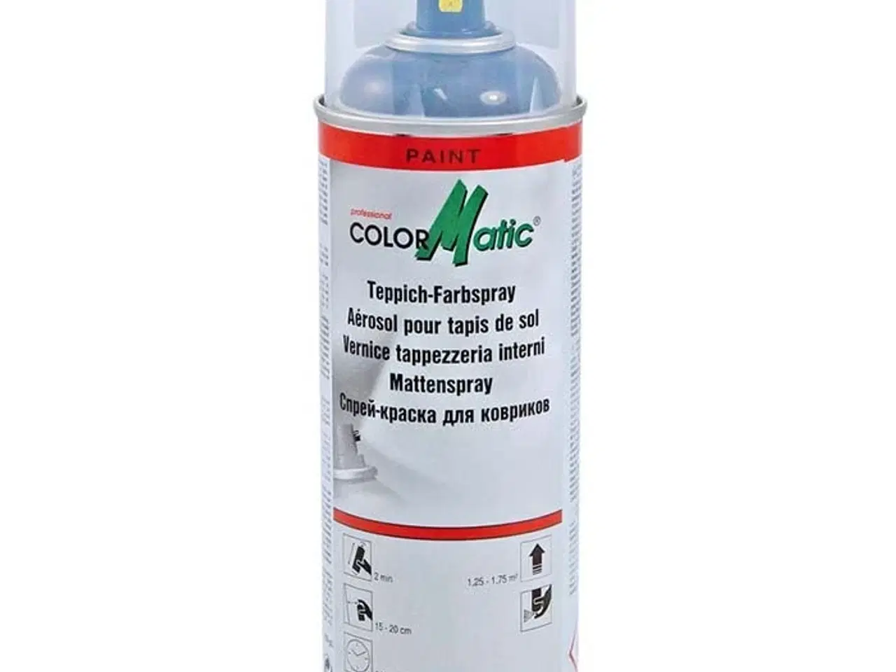 Billede 1 - ColorMatic Tekstilspray sort til bundmåtter 400ml.