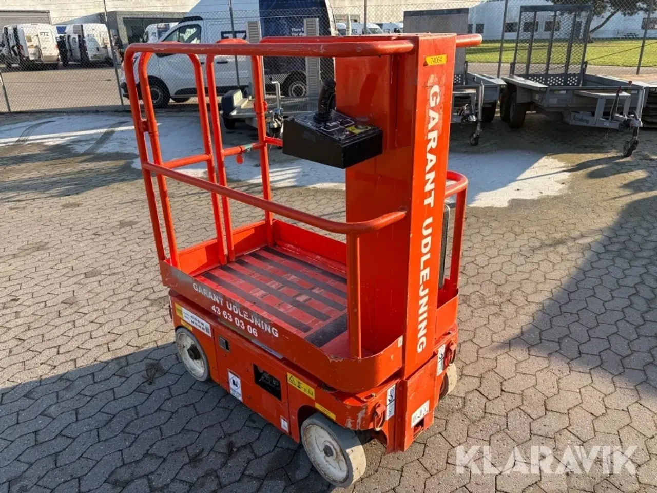 Billede 4 - Søjlelift Snorkel M1230E
