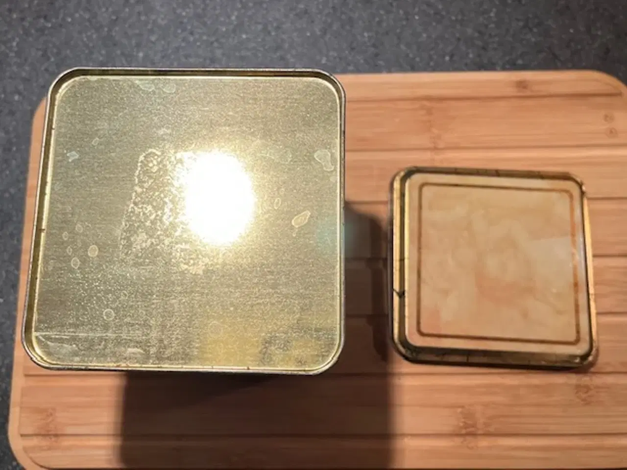 Billede 3 - Charmerende Sæt med 3 Vintage-inspirerede Dåser