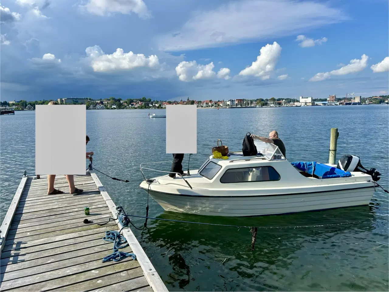 Billede 1 - Sejlklar Nordan 18 med motor og trailer 