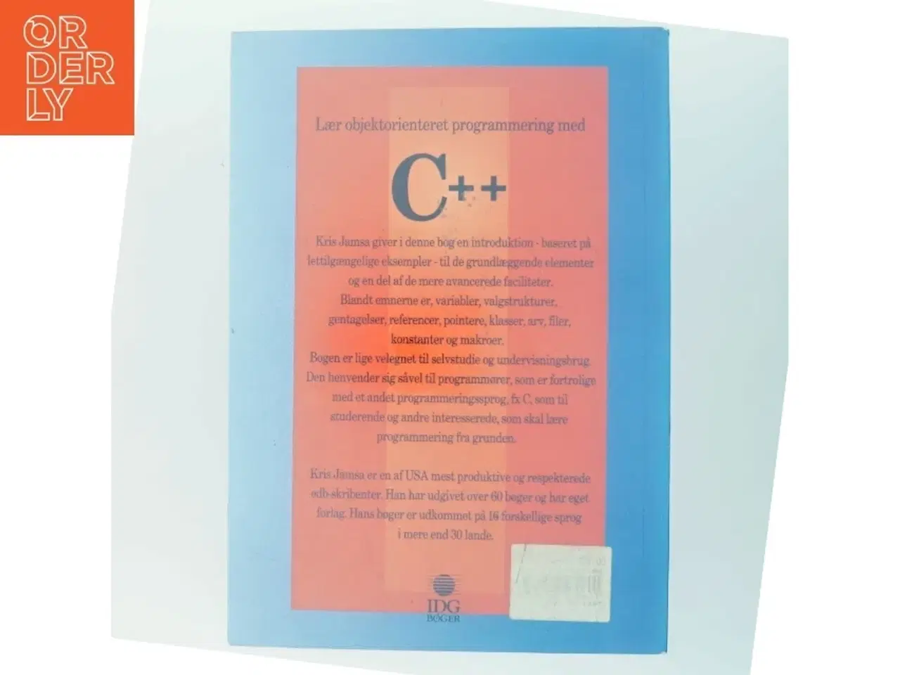 Billede 3 - C++ af Kris Jamsa (Bog)