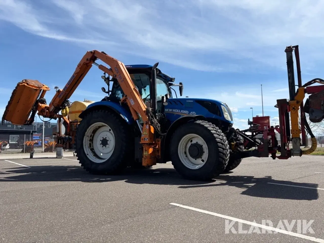 Billede 7 - Traktor New Holland T7.175 med rabat og rendeklipper