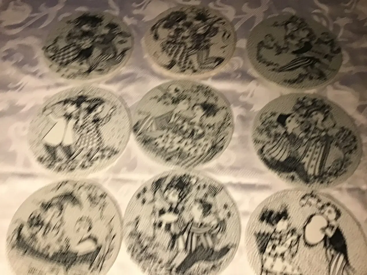 Billede 2 - Bjørn Wiinblad smørebrætter / Sorte