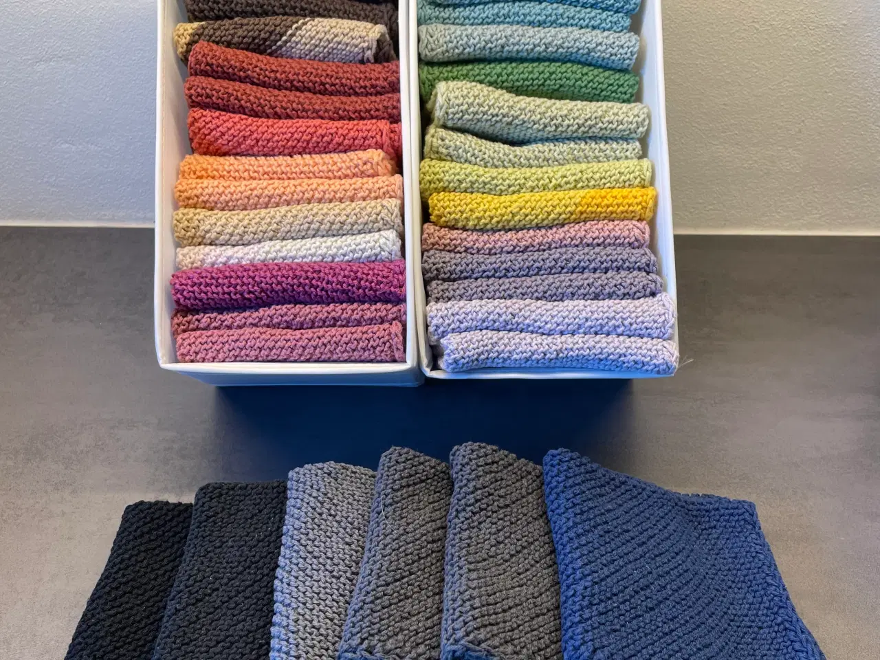 Billede 1 - Karklude-vaskeklude-servietter-håndklæde