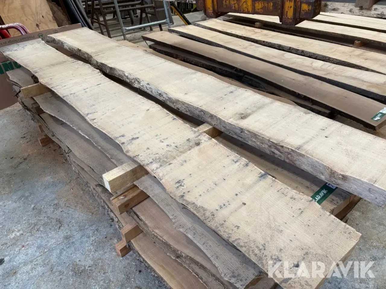 Billede 1 - Kastanje træs planker 2 styk