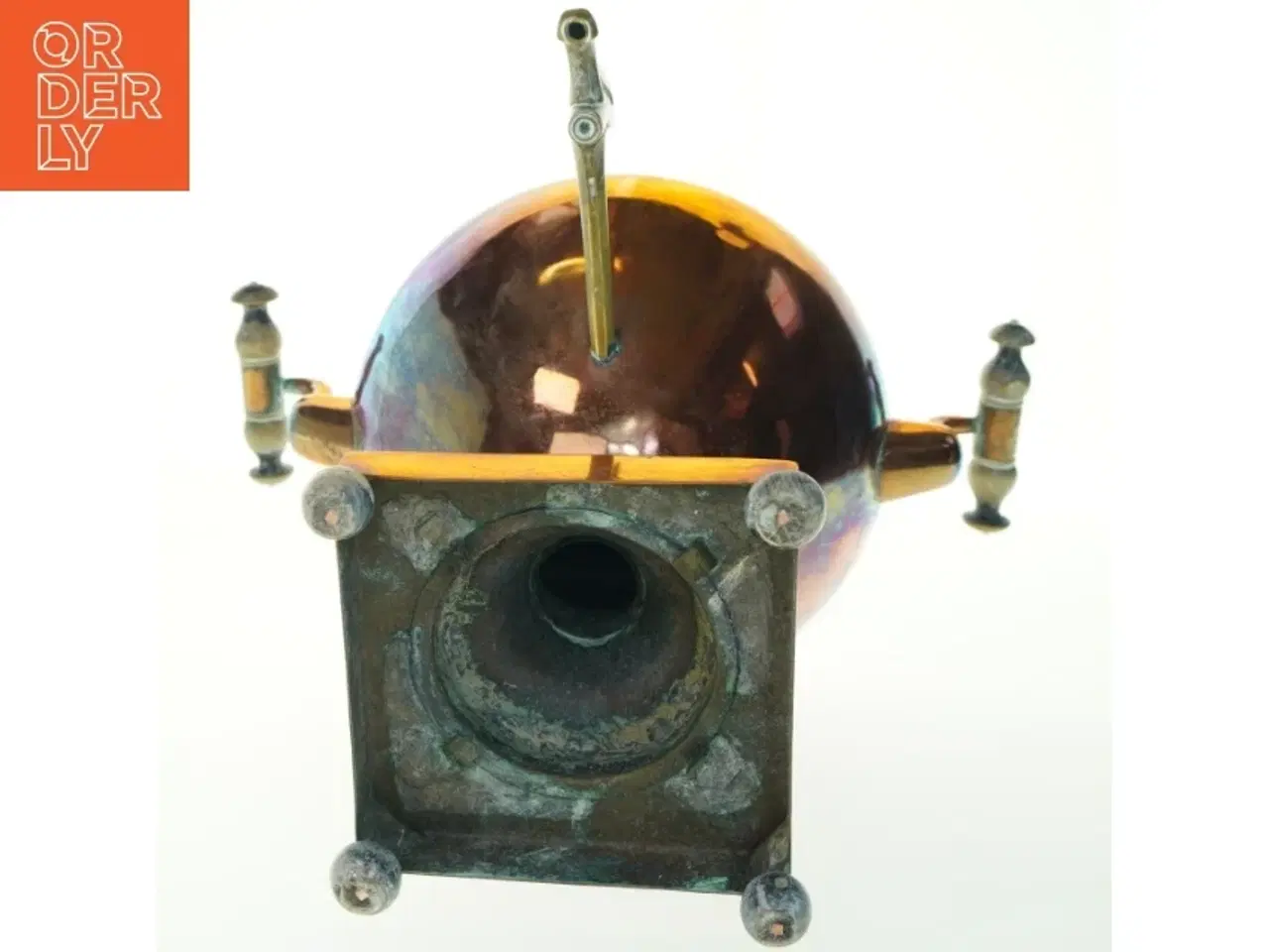 Billede 4 - Antik kobber samovar (str. 42 cm)