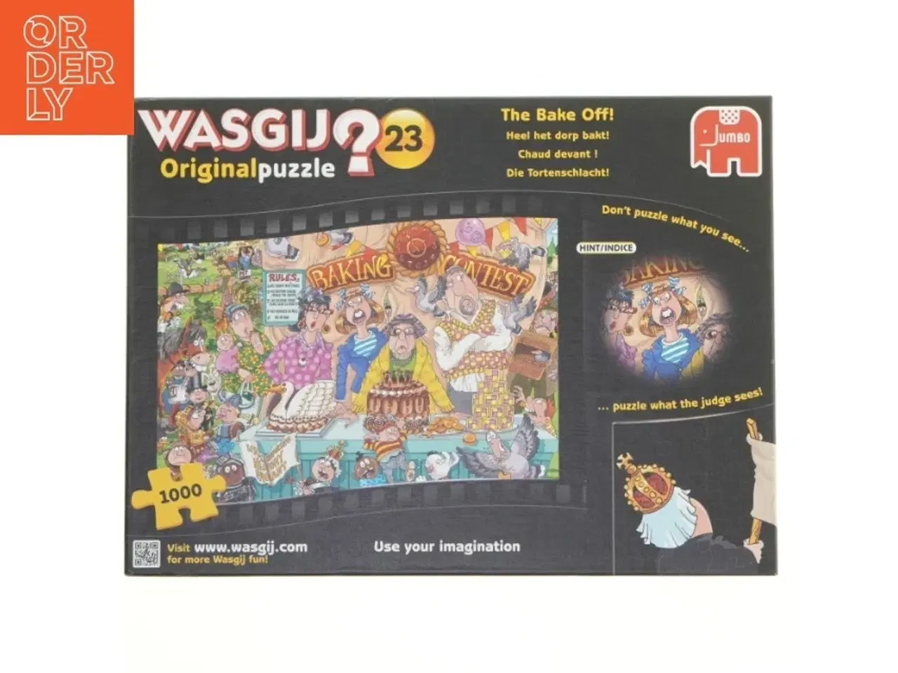 Billede 1 - Wasgij Original Puzzle #23: The Bake Off fra Jumbo (str. 1000 brikker)