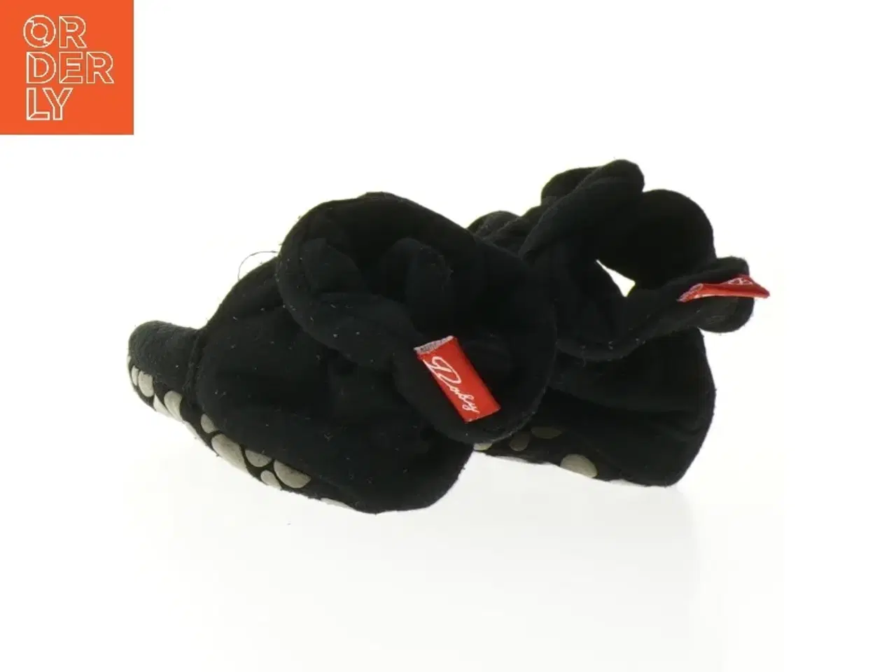 Billede 5 - Sorte stoffutter (str. 13 cm)