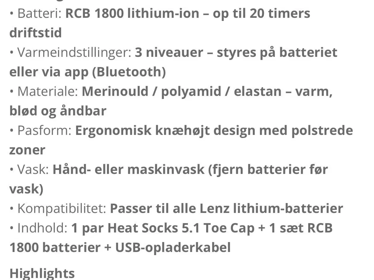 Billede 6 - LENZ Varmesokker elektriske m. merinould str 45-47