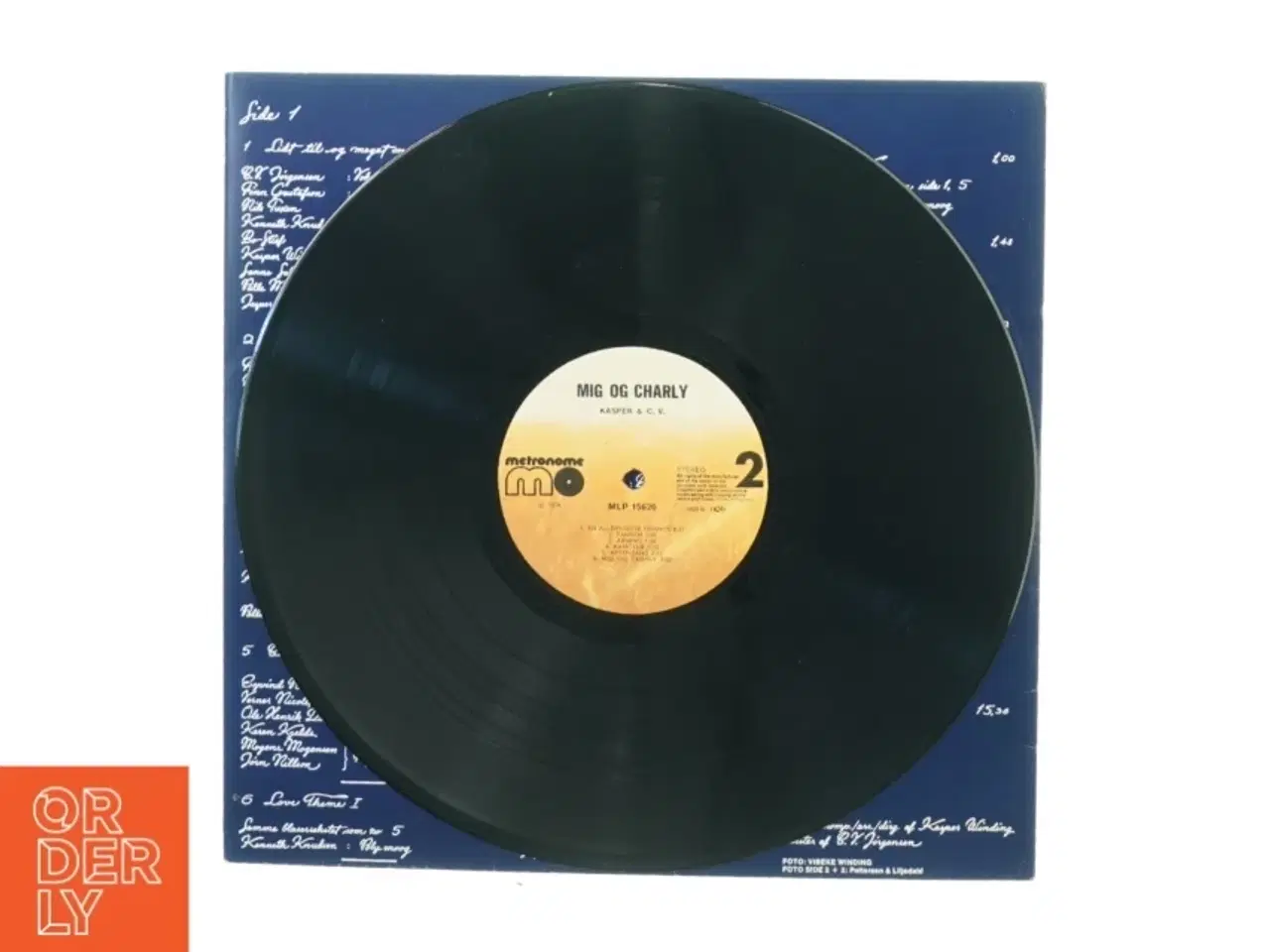 Billede 3 - Kasper winding: Mig og charly (LP) fra Metronome (str. 30 cm)