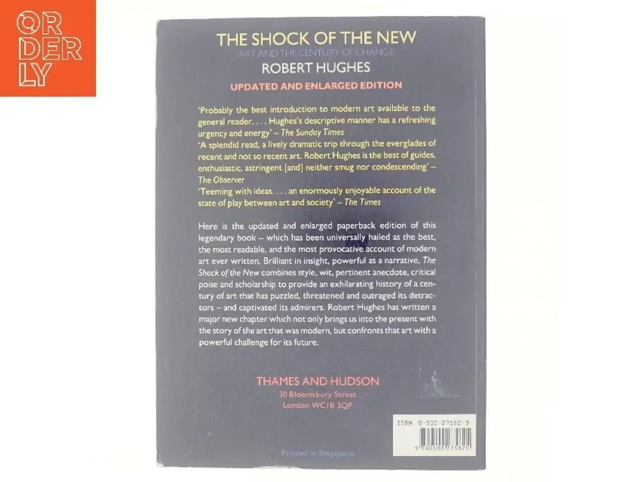 Billede 3 - The Shock of the New af Robert Hughes (Bog)