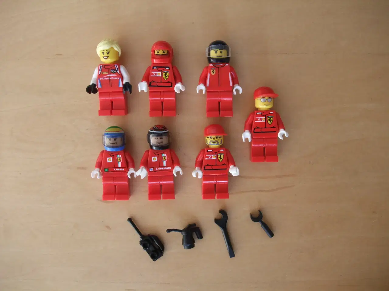 Billede 1 - Lego Ferrari Figurer