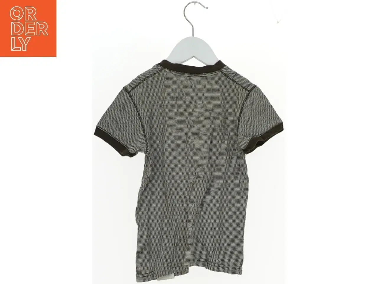 Billede 2 - Stribet T-Shirt med knapper fra H&M (str. 116)