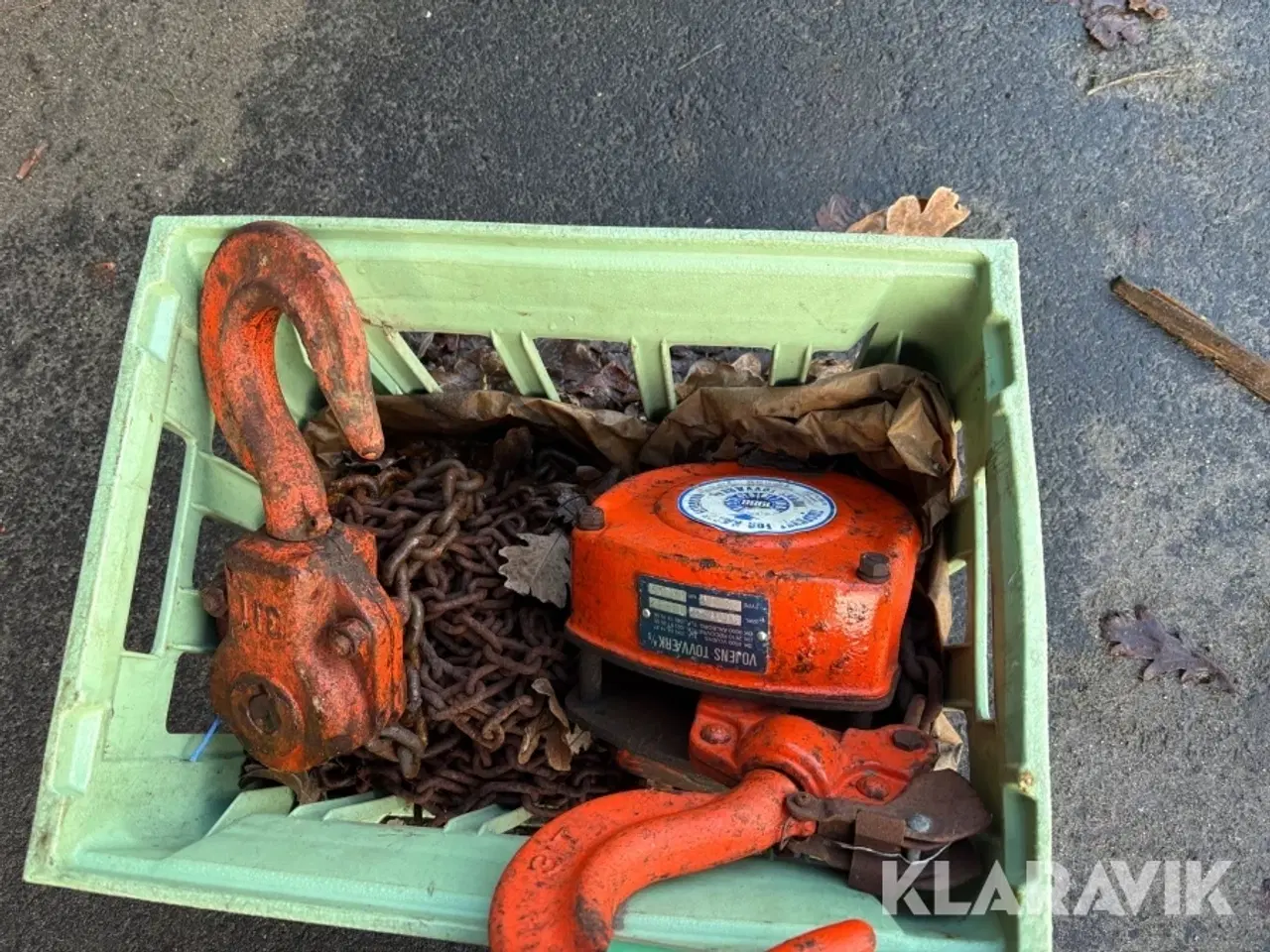 Billede 4 - Kædetaljer Vojens Tovværk H3. 1T 2 styk