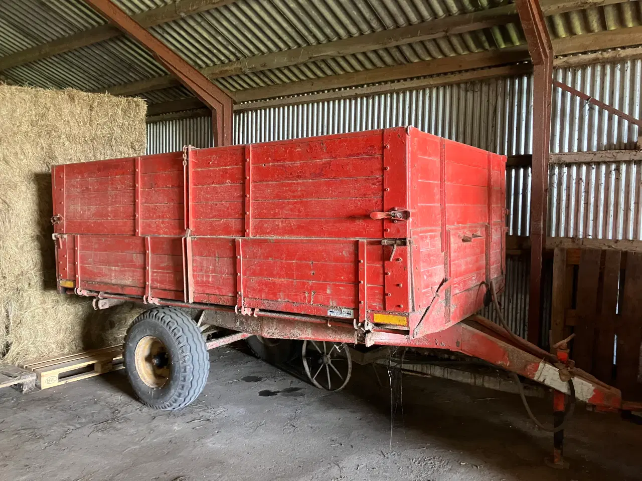 Billede 1 - Tim tipvogn, 4 ton med kornsider