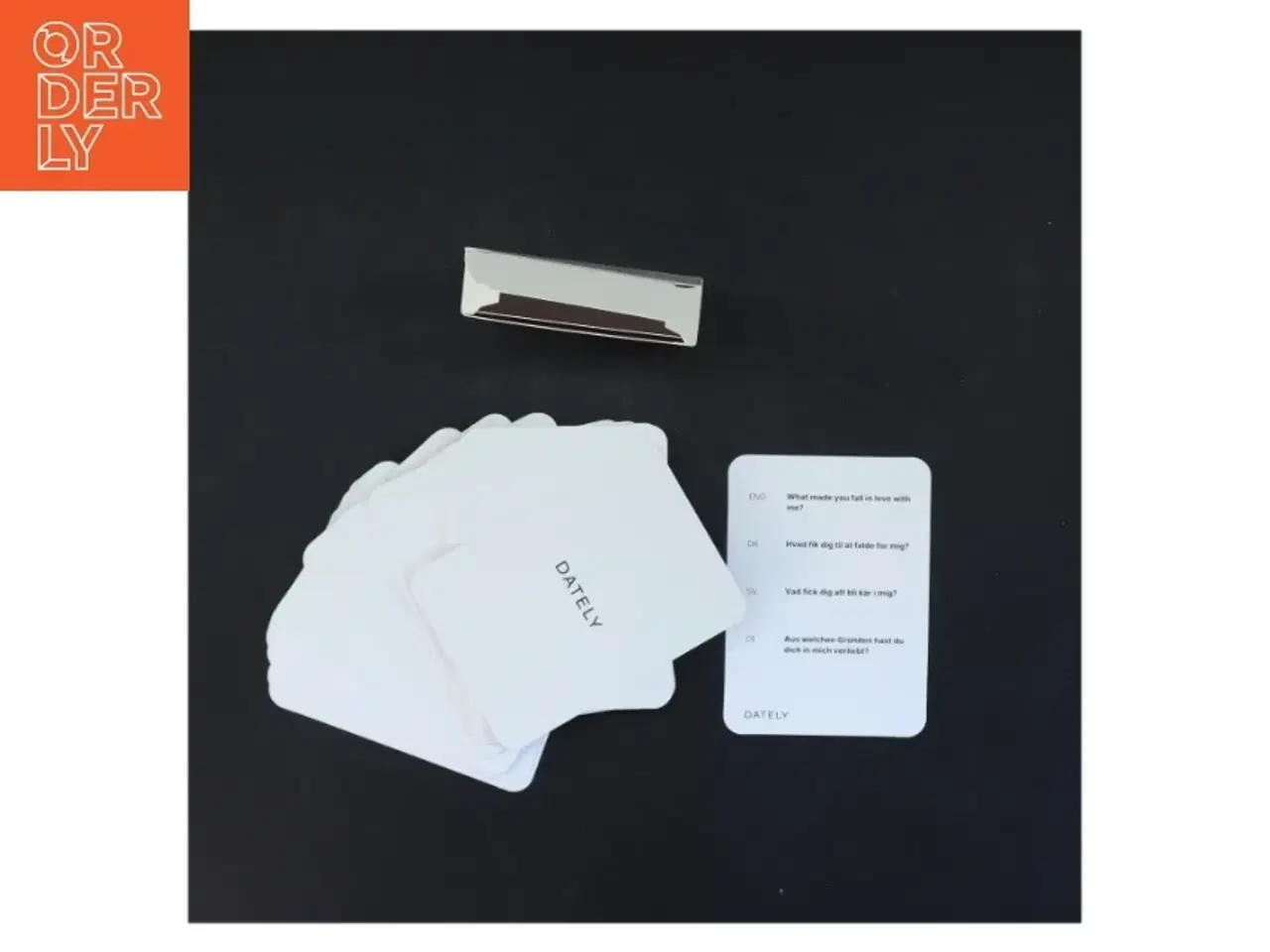 Billede 2 - Samtalekort Kærlighed fra DATELY (str. 50 styk)