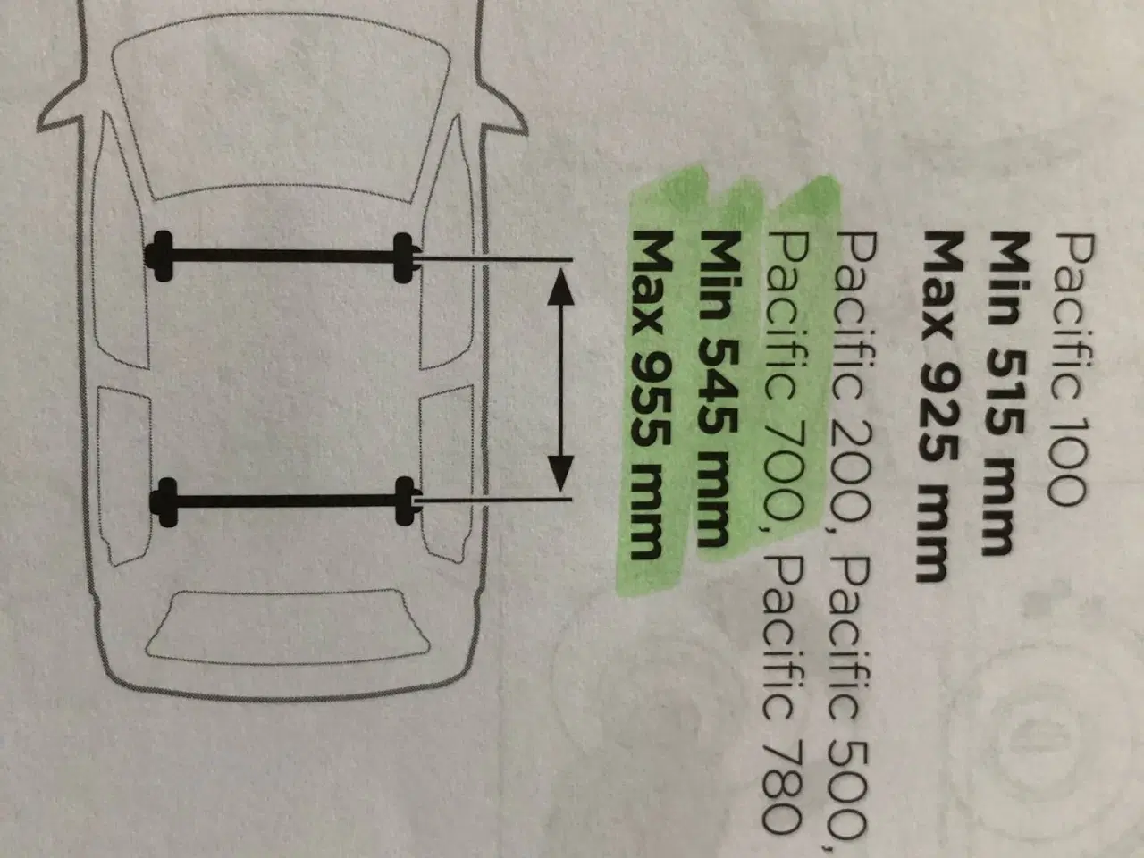 Billede 5 - Thule Pacific 700 tagboks UDLEJES