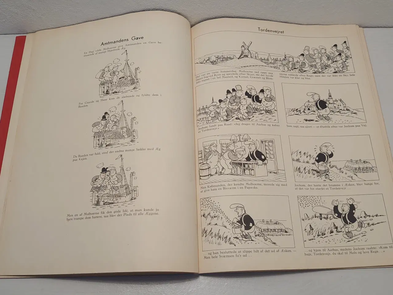 Billede 5 - Gunnar Hansen:Molboerne.Sjælden 1.udgave,nr 1 1940