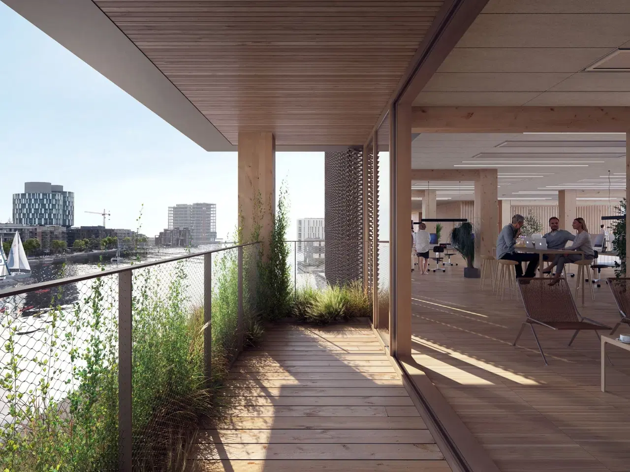 Billede 4 - Nordhavns nye flagskib for fremtidens kontor