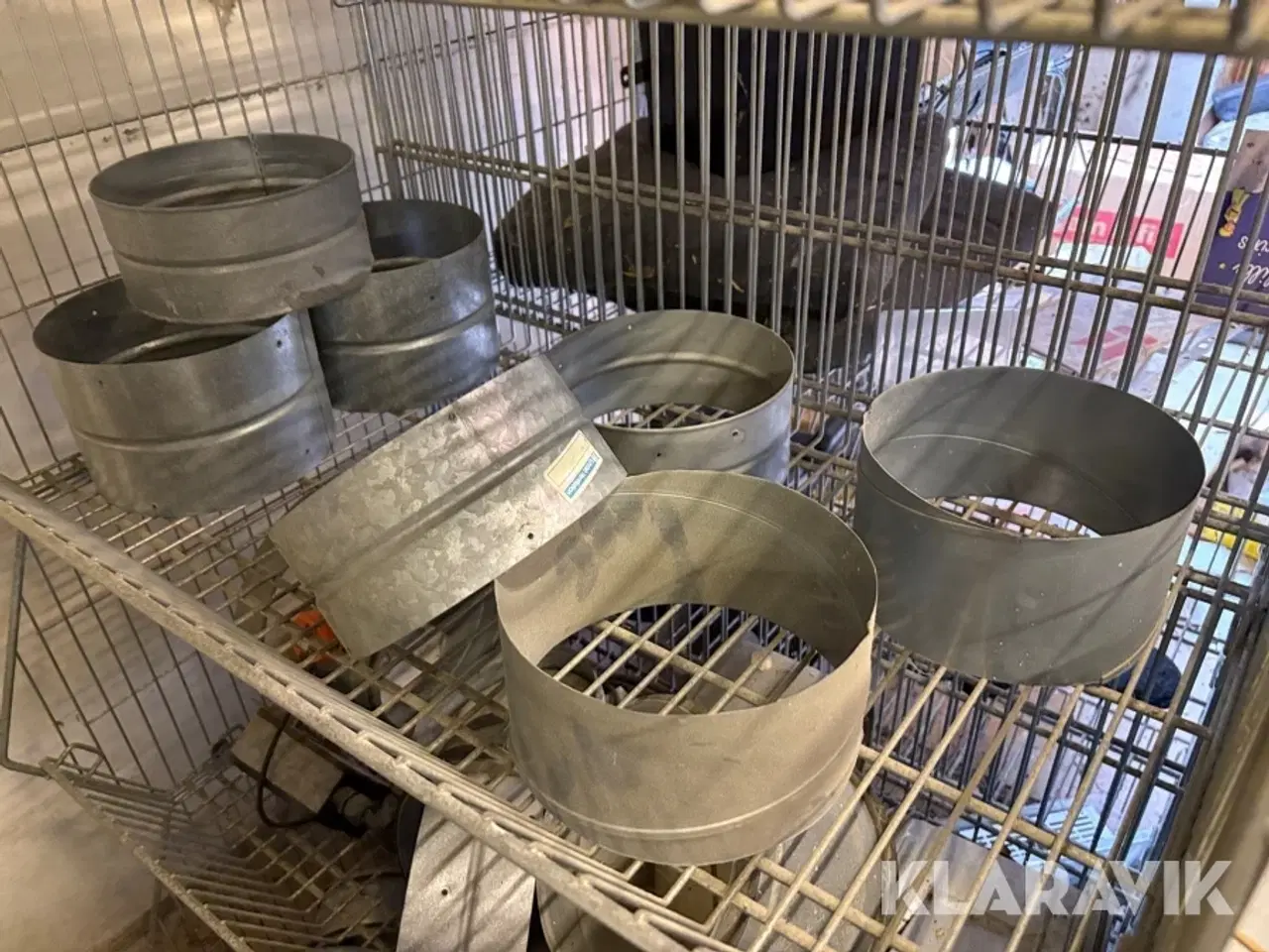 Billede 4 - Lot med ventilationsdele og rør