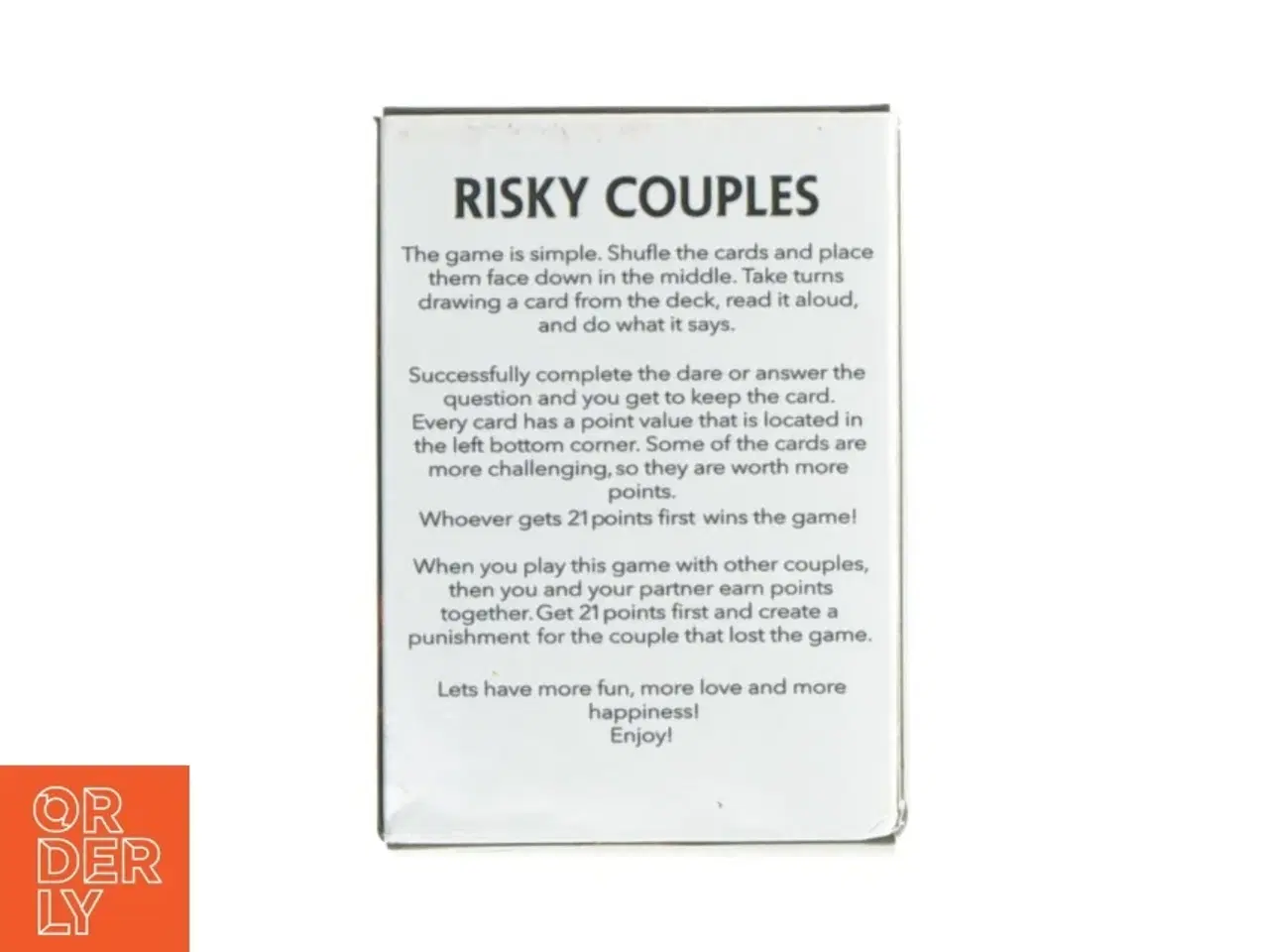 Billede 2 - Risky Couples spil (str. 9 x 6,5 x 5 cm)