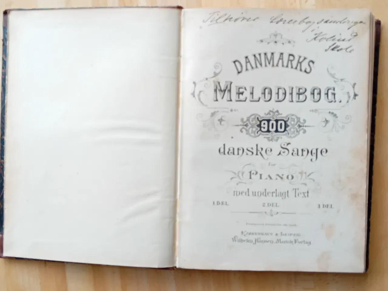 Billede 1 - Danmarks melodibog