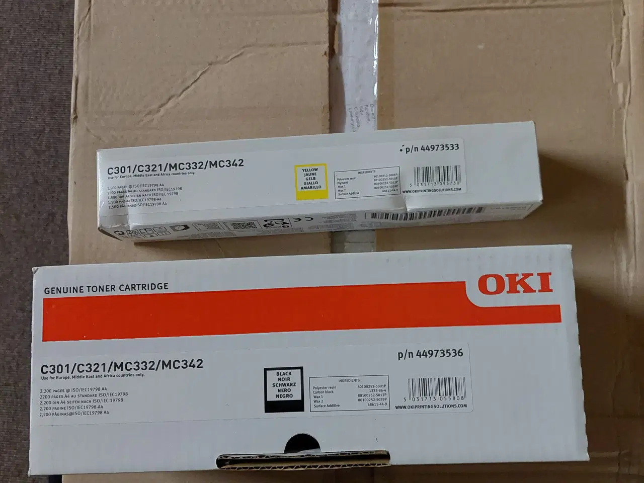 Billede 1 - Toner oki printer