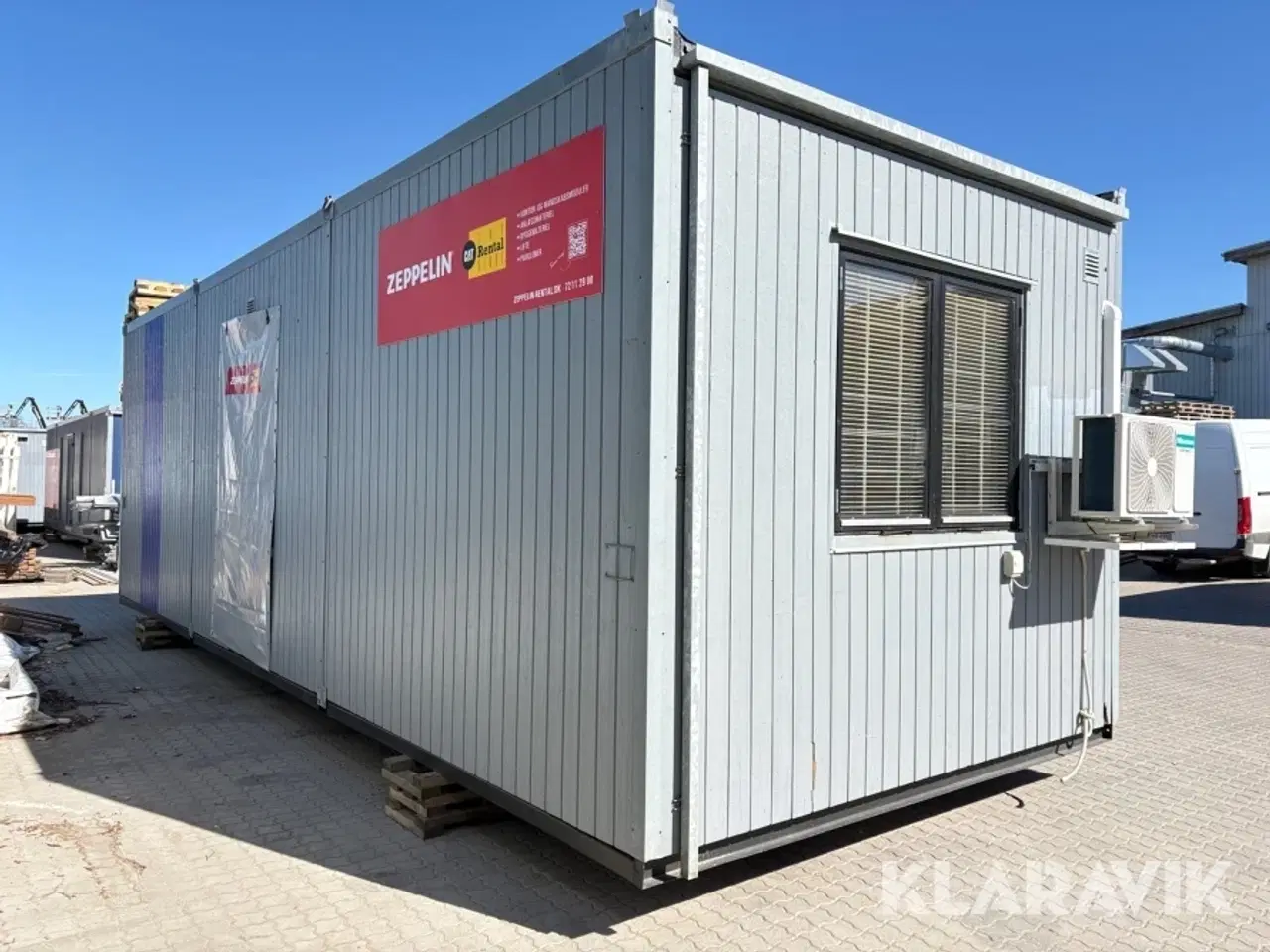 Billede 4 - Kontormodul med trinette, bad og toilet Cp/zeppelin