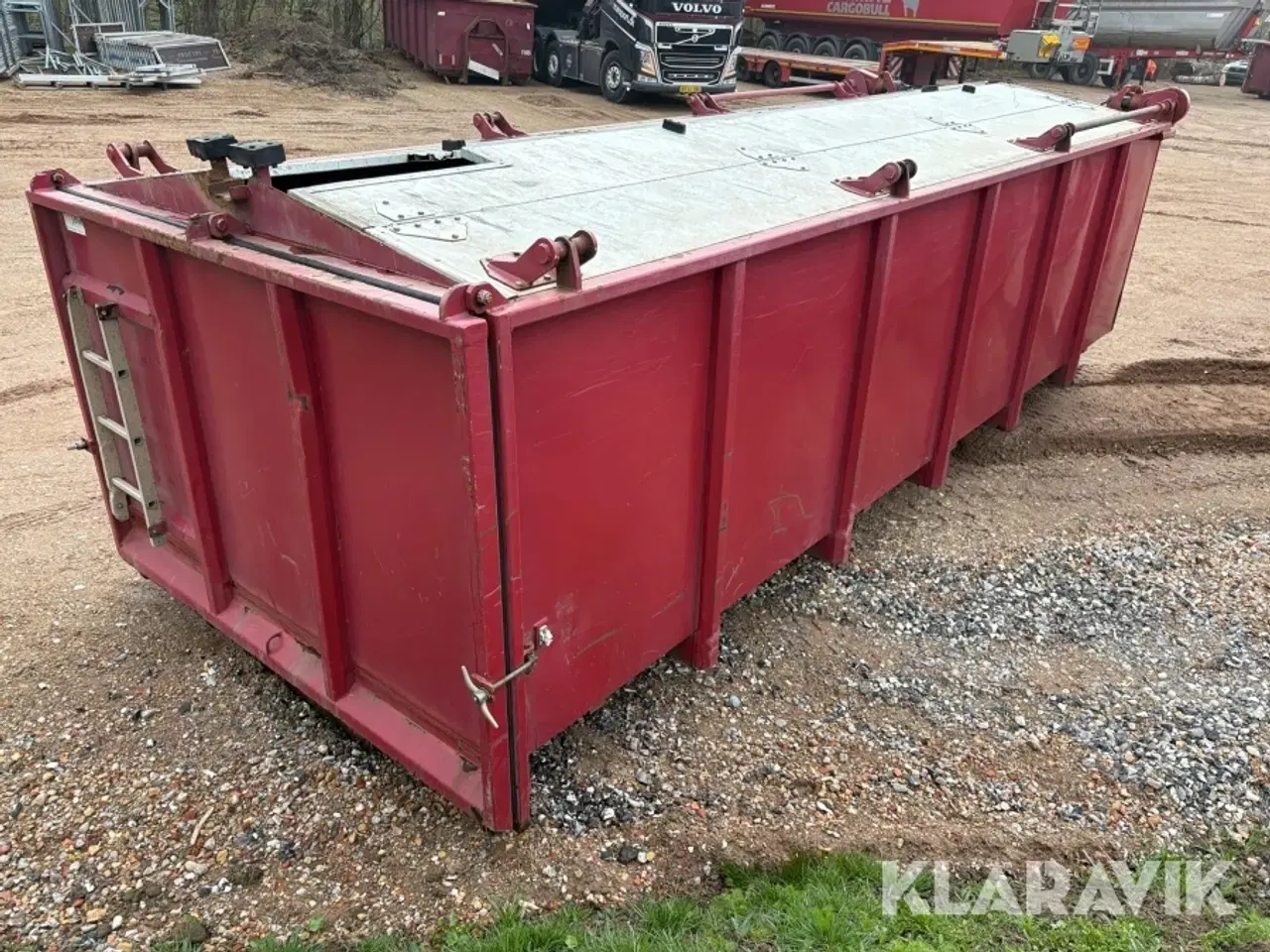 Billede 3 - Kroghejscontainer med låg