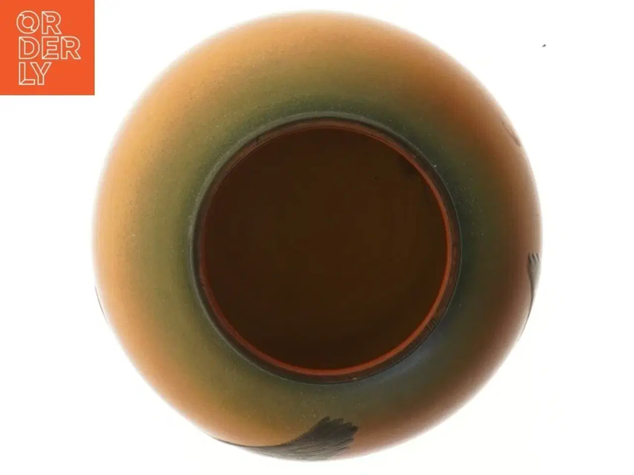 Billede 4 - P. Ipsens Enke 762 X! Vase med flyvende vildænder (str. Ø 10x15,5 cm)