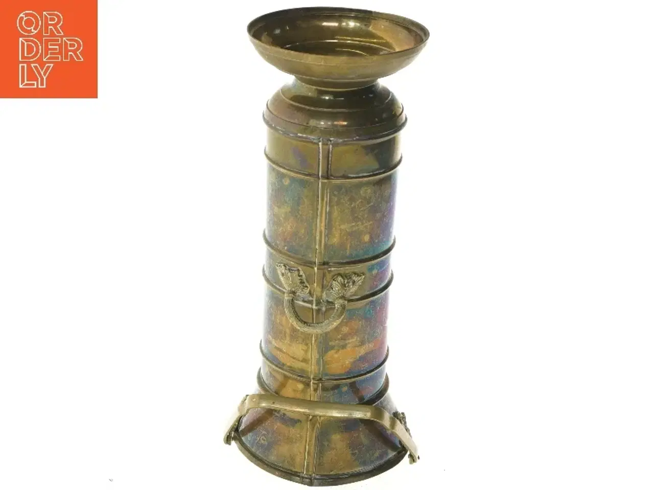 Billede 4 - Antik messingkande (str. 36x13 cm)