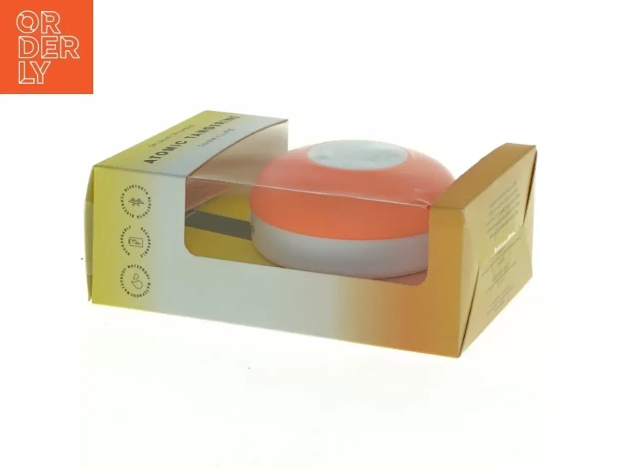 Billede 3 - Sunnylife Splash Speaker - Atomic Tangerine fra Sunnylife (str. Kasse 15 x 10 5,5 cm)