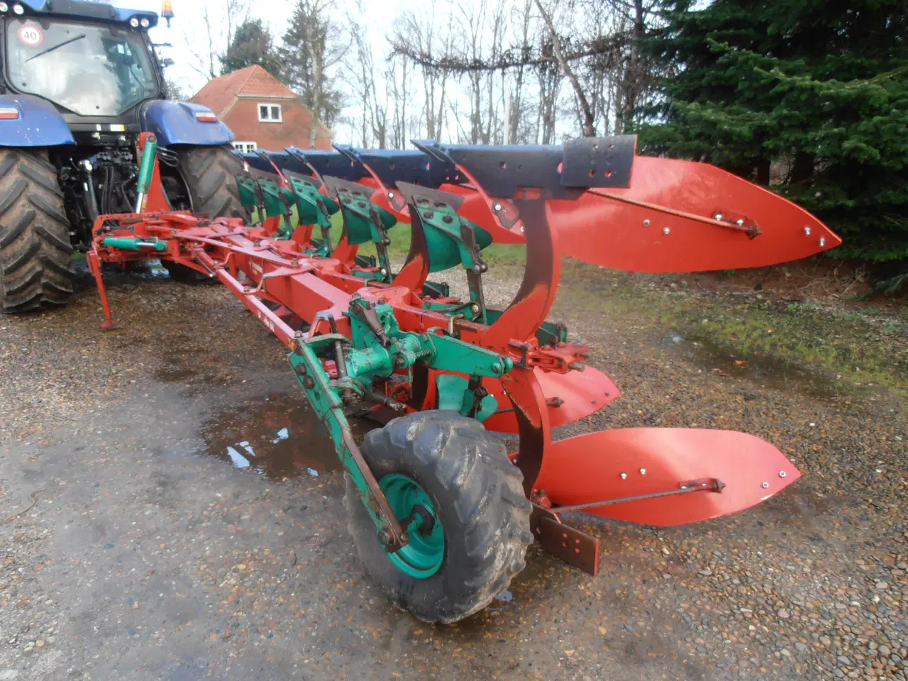 Billede 6 - Kverneland EG 100-300-28 , 5 Furet .