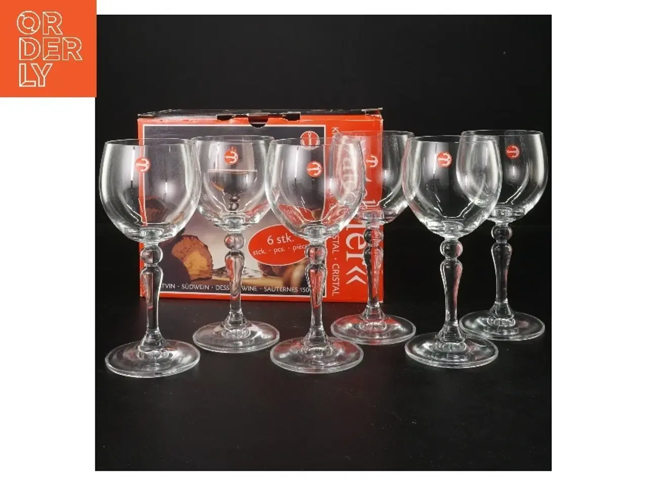 Billede 2 - Sæt med 6 dessertvinsglas fra Atelier (str. 15 cm)