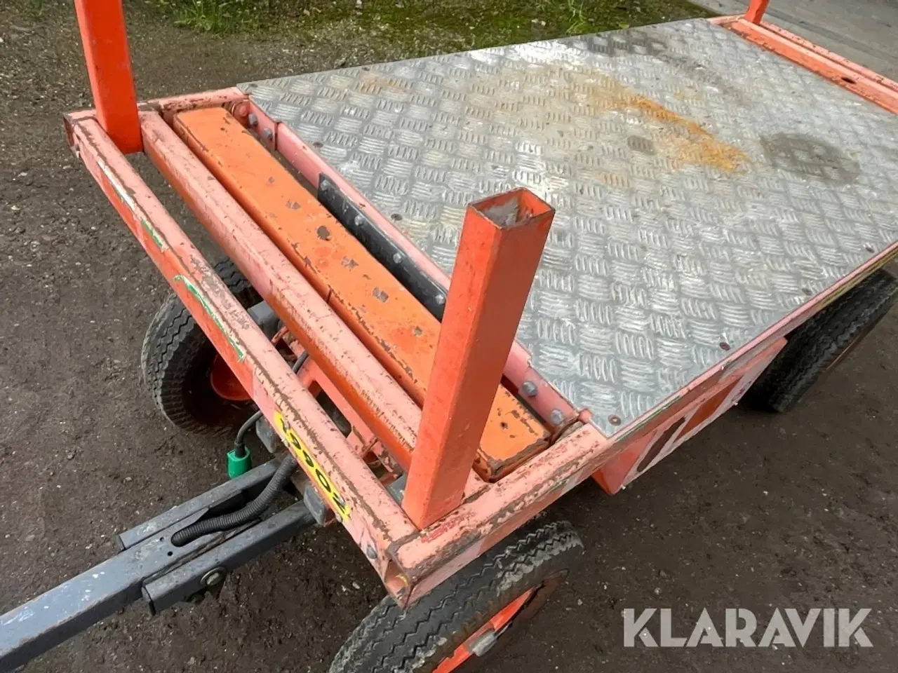 Billede 12 - Transport vogn med løfte funktion