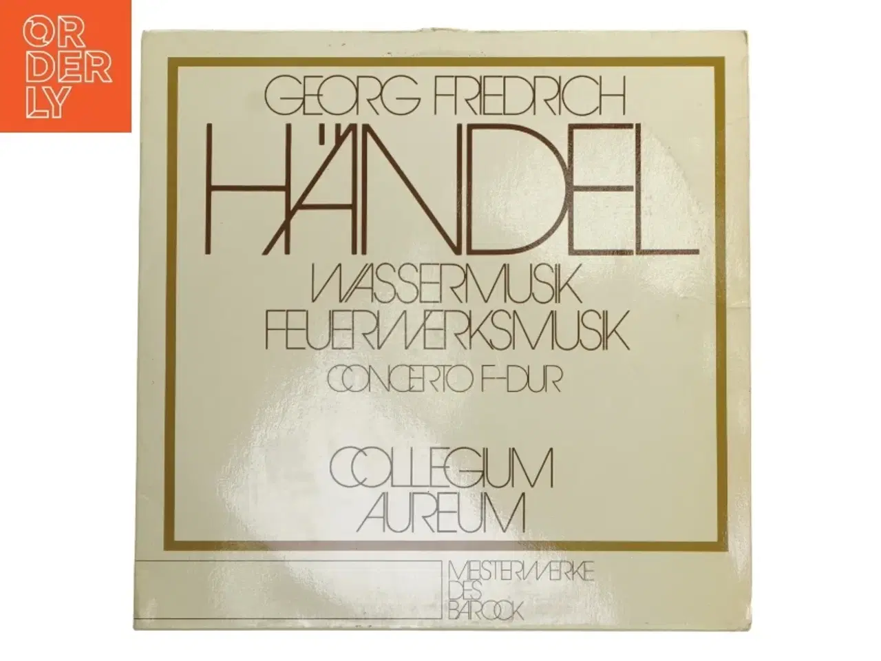 Billede 1 - LP Handel Wassermusik Collegium Aureum fra harmonia mundi