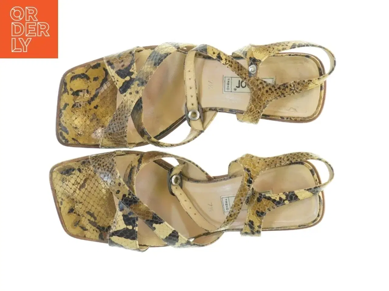 Billede 7 - Slangeskinds sandaler med hæl fra Gabor (str. 41 )