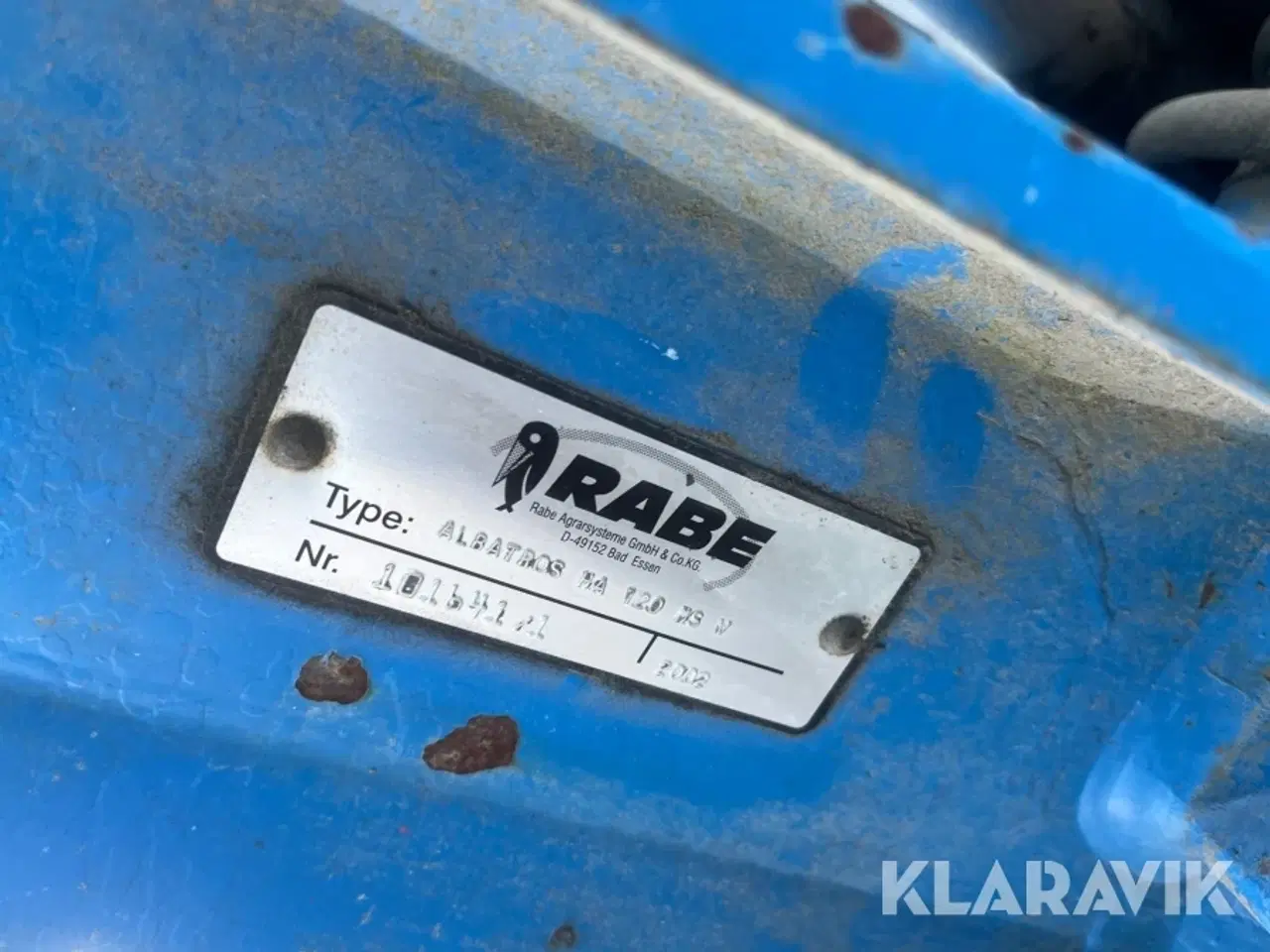 Billede 5 - Vendeplov Rabe Albatros HA 120 MS V 5 fuget