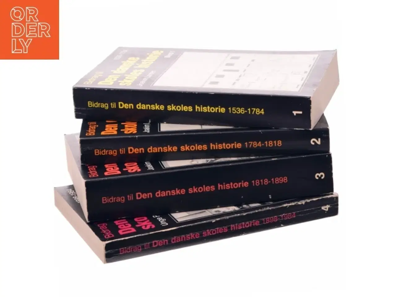 Billede 3 - Bidrag til Den danske skoles historie af Joakim Larsen (Bog)