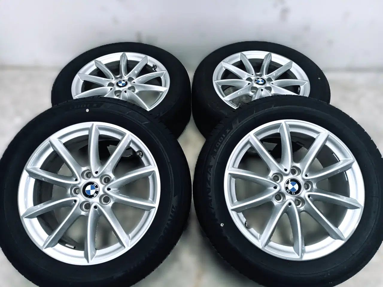 Billede 3 - 5x112 17" ET52 nav 66,6ø BMW sommersæt inkl.TPMS