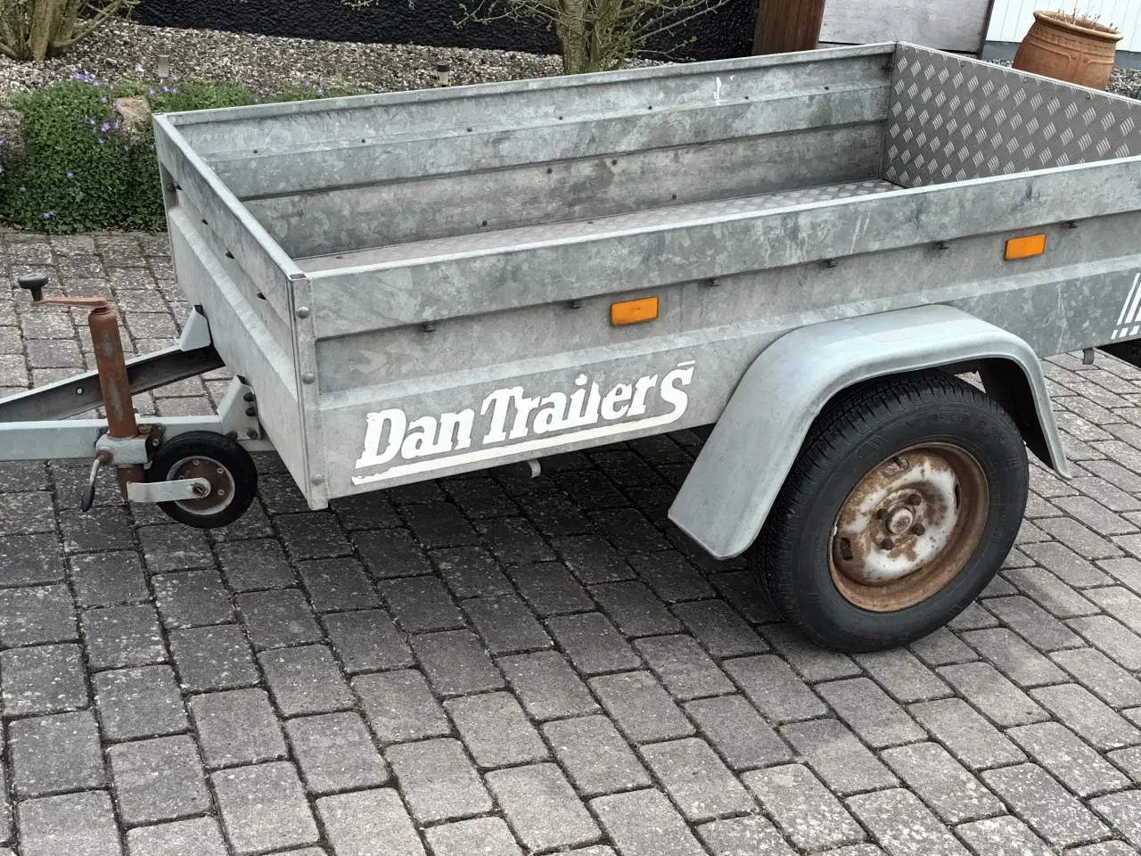 Billede 1 - Ståltrailer m/Alu dørkbund